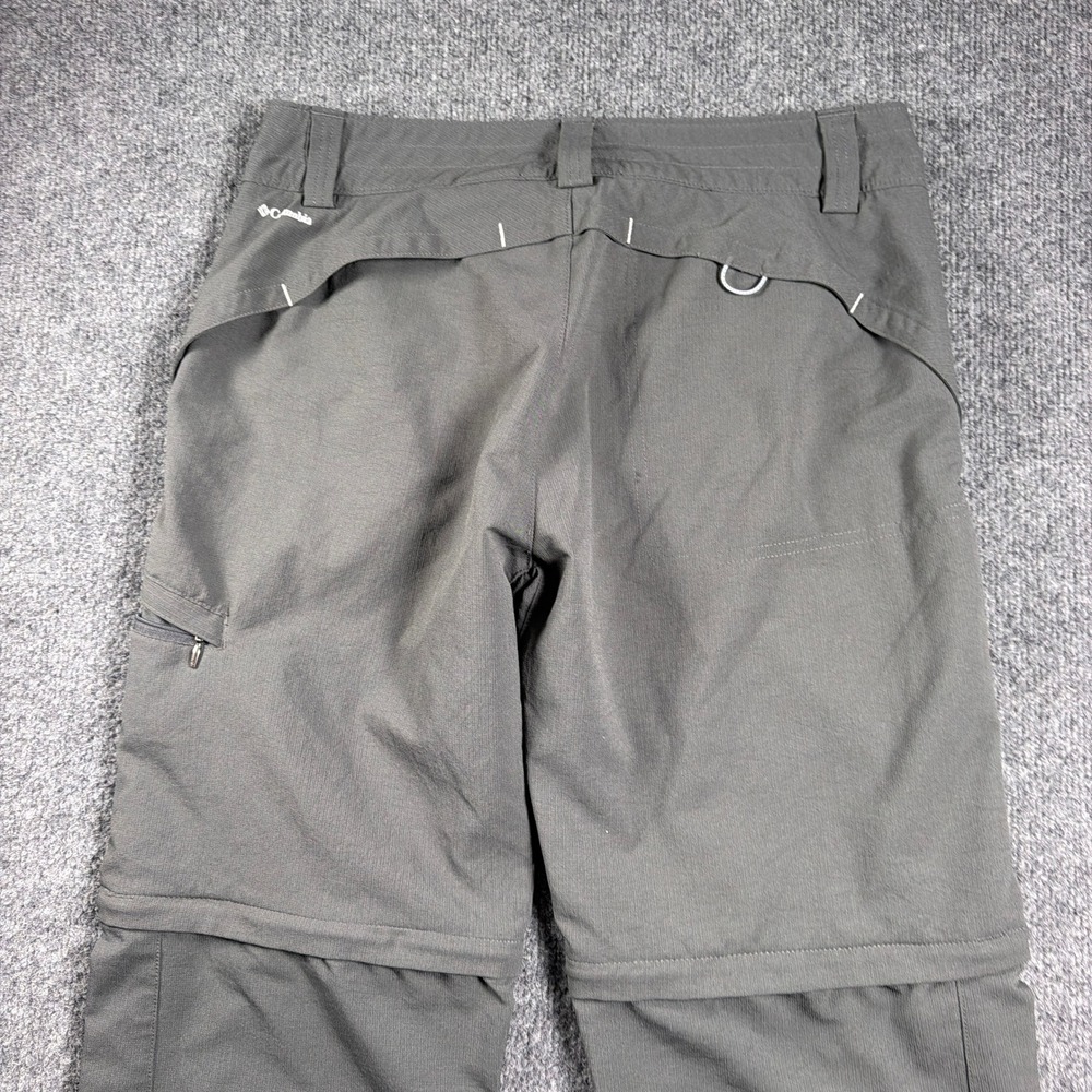 Columbia Silver Ridge Convertible Pants Womens 8 Gray Omni Shade Hiking Zip Off - Picture 10 of 16